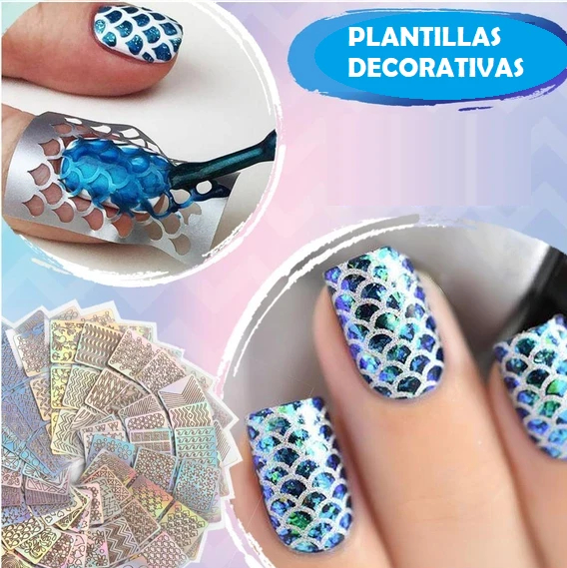 PLANTILLAS UÑAS X144